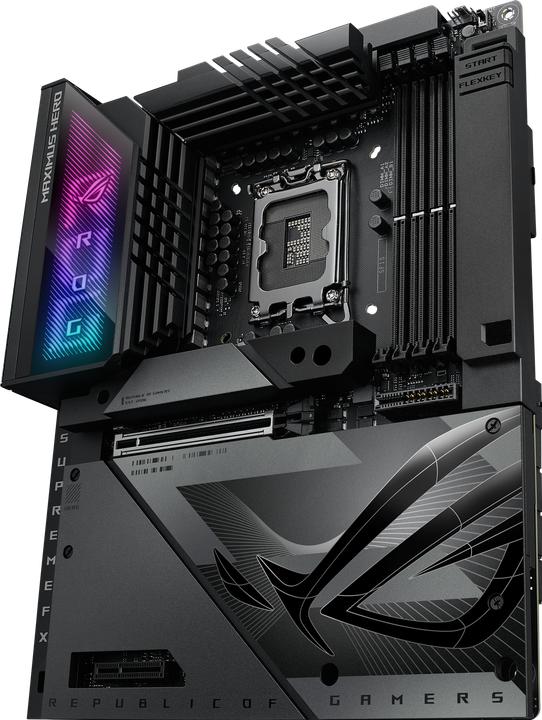 Image du produit ASUS MB ROG MAXIMUS Z790 HERO BTF (Intel,1700,DDR5,ATX) (LGA 1700, Intel Z790, ATX)