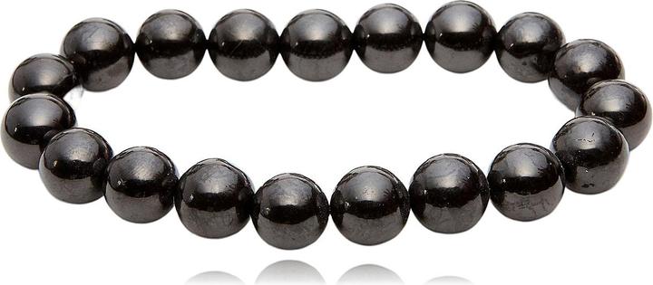 Immagine prodotto Leyda Bracciale di shungite (19 cm, Pietra)
