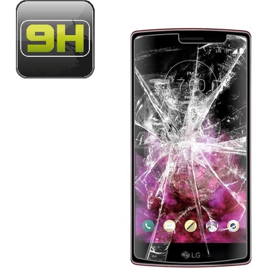 Protectorking 1x echtes Tempered 9H Panzerhartglas 3D KLAR (1 Stück, LG G Flex 2), Smartphone Schutzfolie, Transparent