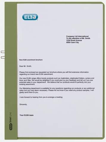 Produktbild Elba Schnellhefter ohne Deckel (A4, 1x)