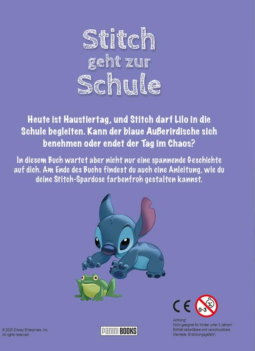 Produktbild Panini Disney Stitch: Spardose & Buch