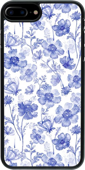 Actual product image PhoneLook Cover Spring 23 watercolor blue flowers (Apple iPhone 7 Plus)