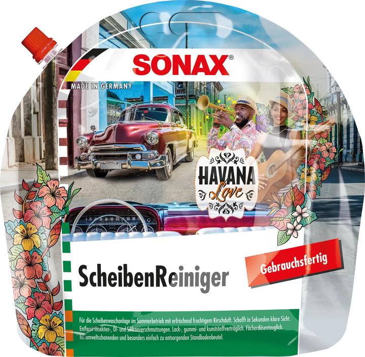 Sonax Ready-to-use windscreen cleaner Havana Love (3000 ml)