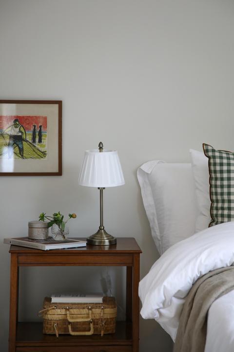 Produktbild Markslöjd OXFORD Table 1L Offwhite/Antique Brass (E14)