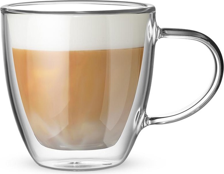 Image du produit Bialetti Tasse à cappuccino Capri 160 ml, 2 pièces, Transparent (160 ml, 2 x)