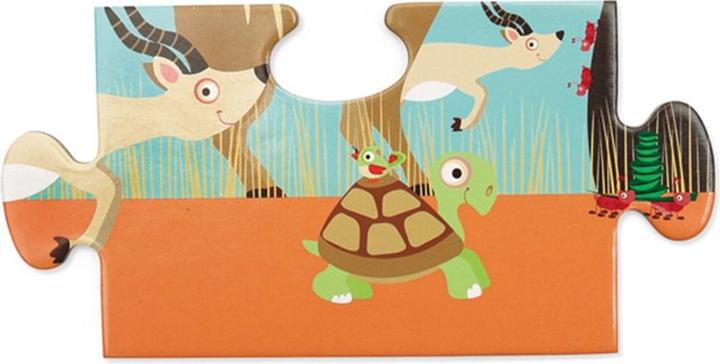 Produktbild Scratch Puzzle Safari (36 Teile)