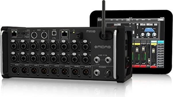 Image du produit Midas MR18 (Studio et mixeur live)