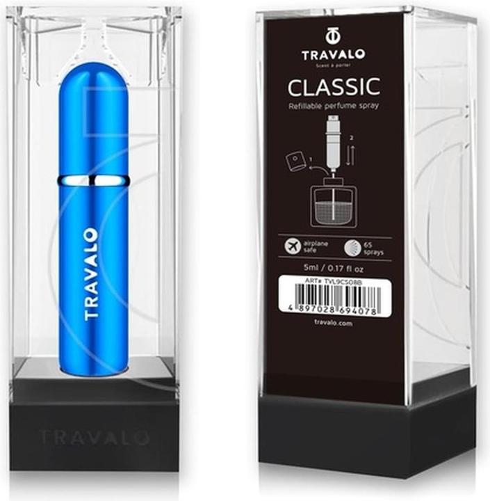 Immagine prodotto Travalo Atomizzatore di profumo classico blu (Eau de toilette, 5 ml)
