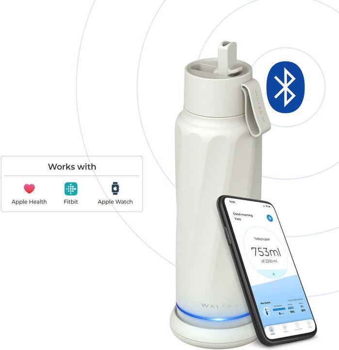 Productafbeelding WaterH VITA FlipLid - Ivoorwit (18oz/532ml) (0.53 l)