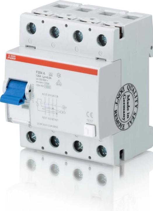 ABB F204B-125/0,3L aardlekschakelaar allcurrentsens 125A 300mA