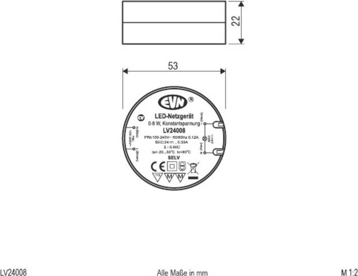 Produktbild EVN-Lichttechnik LED-Netzgerät