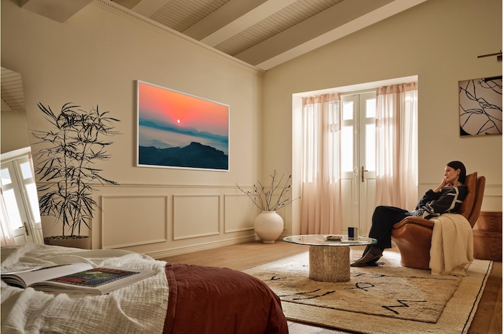 Produktbild Samsung QE75LS03FW (75", The Frame Pro, LED, NeoQLED, 4K, 2025)