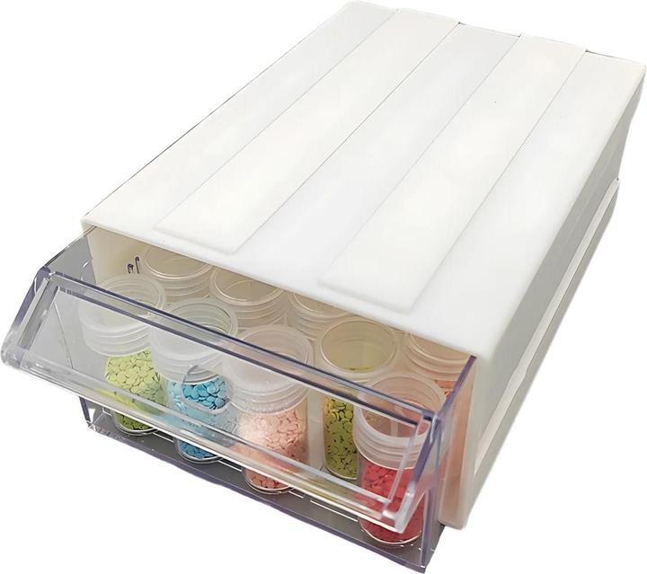 Hermex Aufbewahrungsbox mit Schublade Organizer