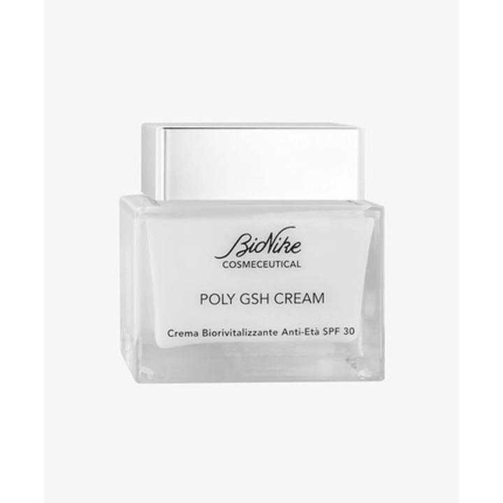 BioNike POLY GSH Creme Biorevitalisierende Anti-Aging Creme SPF 30 (50 ml, Tagescreme, SPF 30)