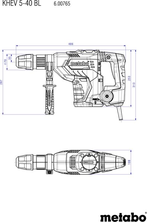 Image du produit Metabo Khev 5-40 Bl