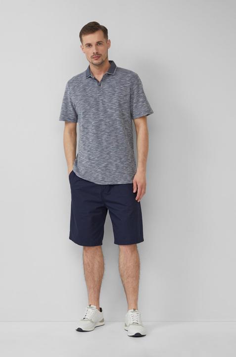 Actual product image S.Oliver Polo-Shirt Flammgarn-Poloshirt mit Doppelkragen (XL)