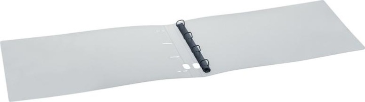 Produktbild Kolma Zeigebuch Vision A3 quer 4 Ringe Füllhöhe 2 cm farblos (A3, 30 mm, 1 x)