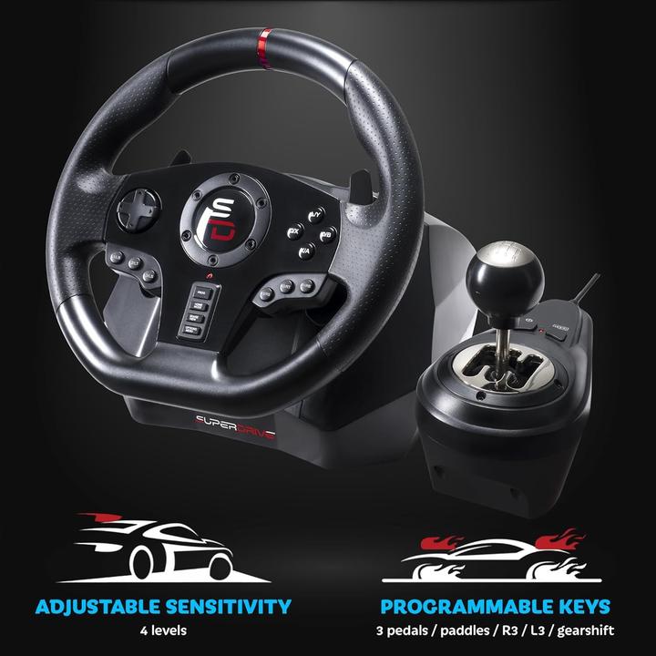 Immagine prodotto Subsonic Superdrive DRIVE PRO SPORT GS850-X (PS4, Xbox One S, Xbox One X, Xbox Series S, Xbox Series X)