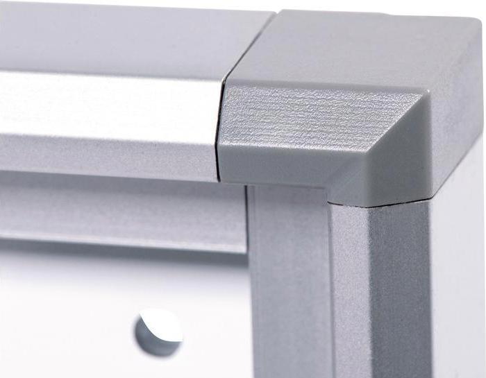 Actual product image Maul Display case, outer depth 27 mm (Whiteboard, 65.5 x 93 cm)