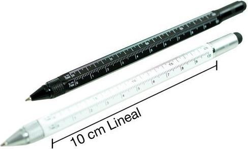 Produktbild Novidarte WORK TOOL ALU 8-in-1 Kugelschreiber (Rot, 1 x)