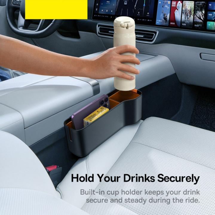 Productafbeelding Baseus Opbergdoos voor in de auto OrganizeFun (zwart)