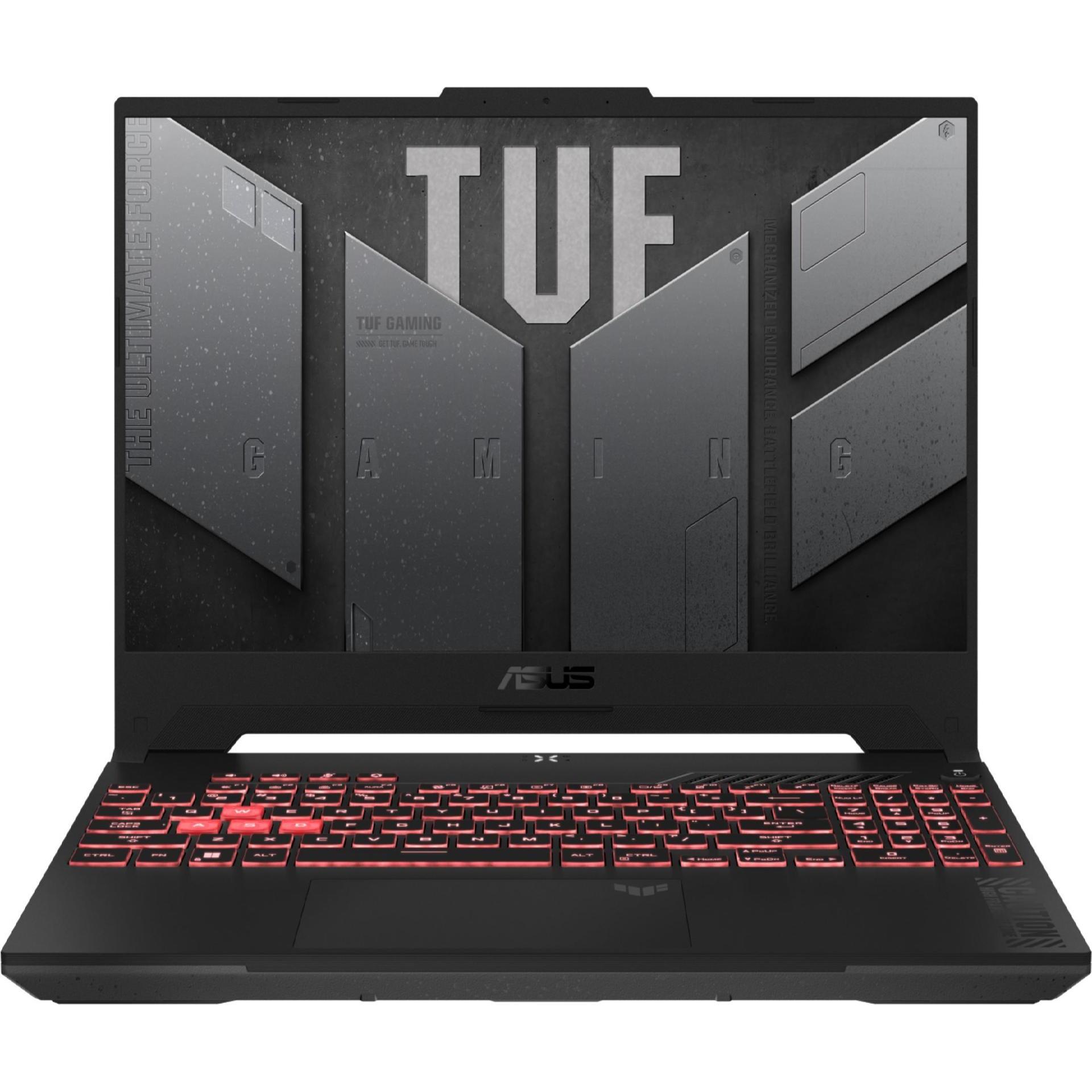 ASUS TUF Gaming A17 (17.30", 1000 GB, 16 GB, DE, AMD Ryzen 7 7435HS), Notebook, Grau