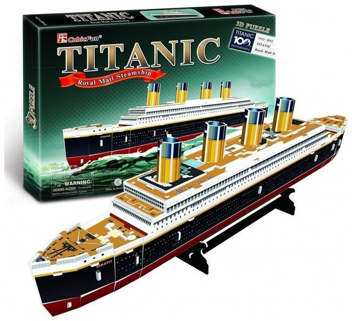 Image du produit Cubicfun Cubic Fun 3D Puzzle T4012h Titanic (Small) 35 pcs. (35 pièces)