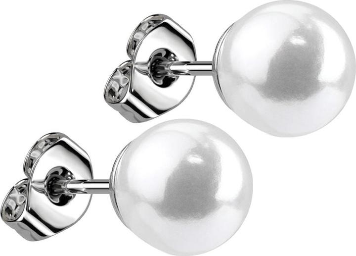 Image du produit Star Piercing Boucles d'oreilles avec perle (sans laiton, Acier chirurgical 316L)