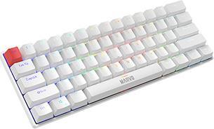 Actual product image Marvo SABER 61 Tastatur verkabelt (USB) US, weiss mechanische (US, Cable)