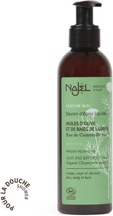 Immagine prodotto Najel Savon Alep Liquide Miel Camomille (Sapone liquido, 200 ml)