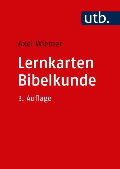 Produktbild Lernkarten Bibelkunde (Deutsch, Axel Wiemer, 2018)