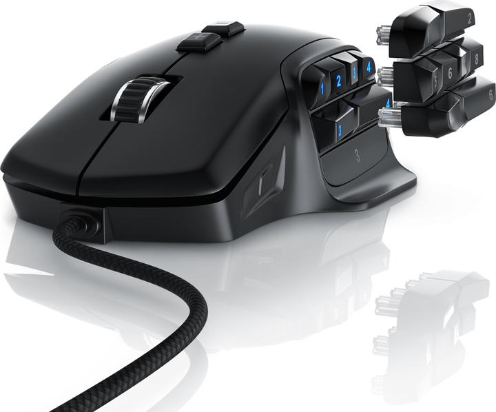 Actual product image Titanwolf System USB Gaming Mouse (Cable)