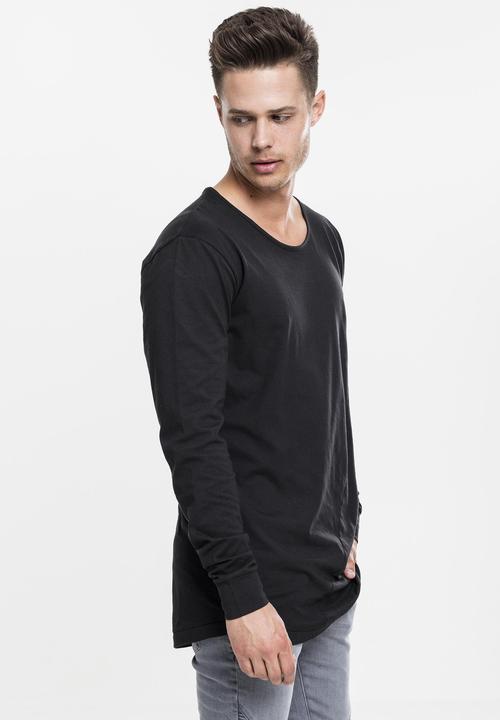 Image du produit Urban Classics Tee Long Shaped Fashion L/S (L)