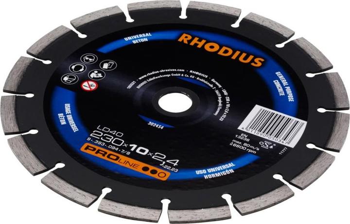 Produktbild Rhodius Diamant-Trennscheibe, segmenti