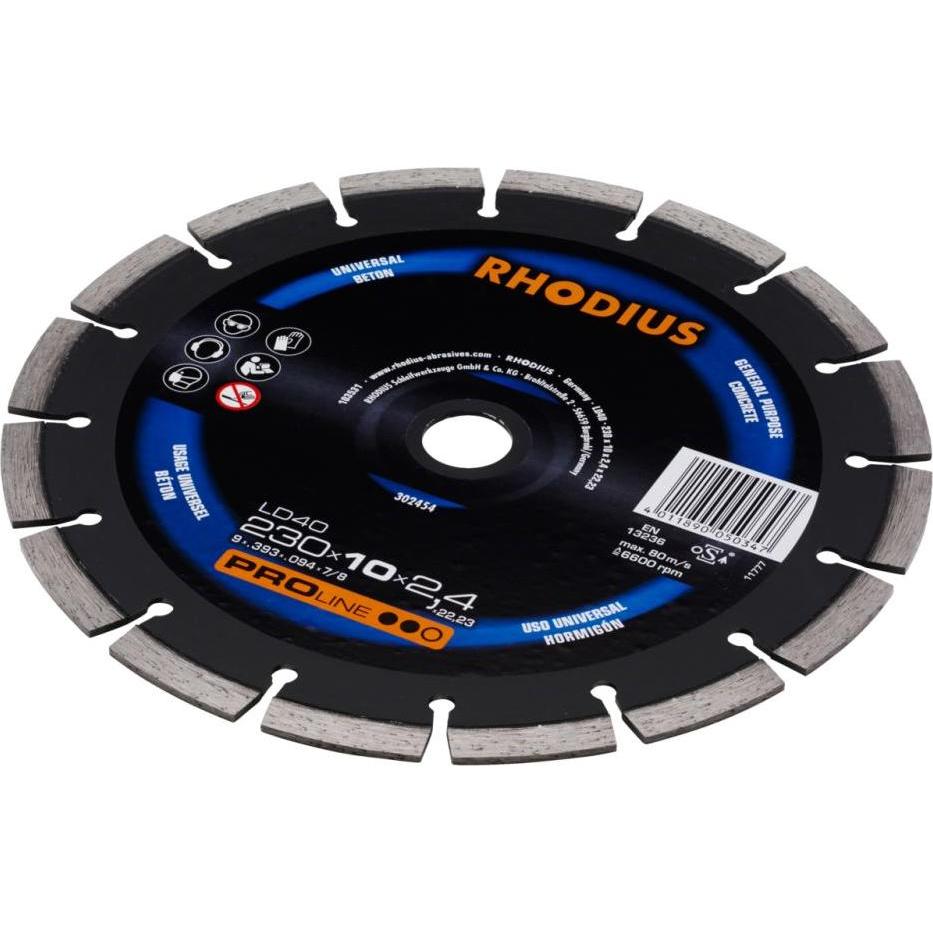 Thumbnail - Rhodius, Sägeblatt, Diamant-Trennscheibe, segmenti