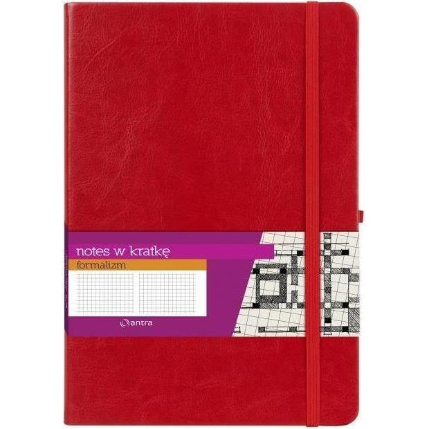 Antrax Notizbuch A4 Raster Formalismus Rot ANTRA (A4, Harter Einband) (52443470)