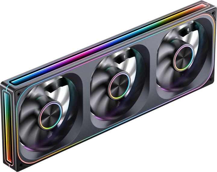 Actual product image Jonsbo ZA-360 Lüfter, PWM, ARGB - 360mm, schwarz (360 mm)