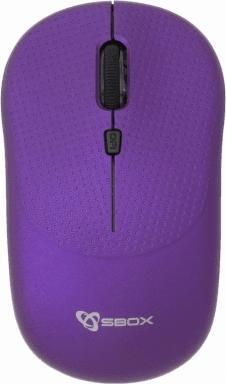 Immagine prodotto Sbox Mouse ottico senza fili WM-106 Viola (Senza fili)