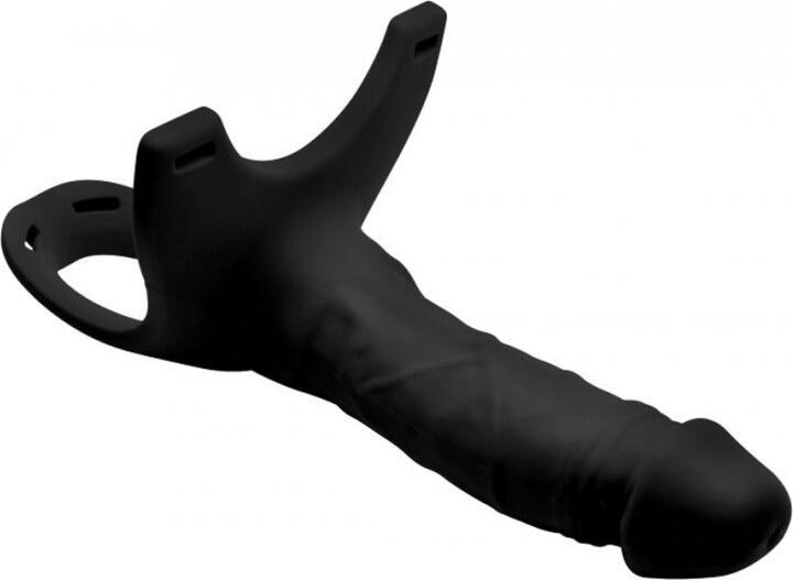 Produktbild Bijoux Indiscrets Hohler StrapOnSilikondildo mit Gurtzeug