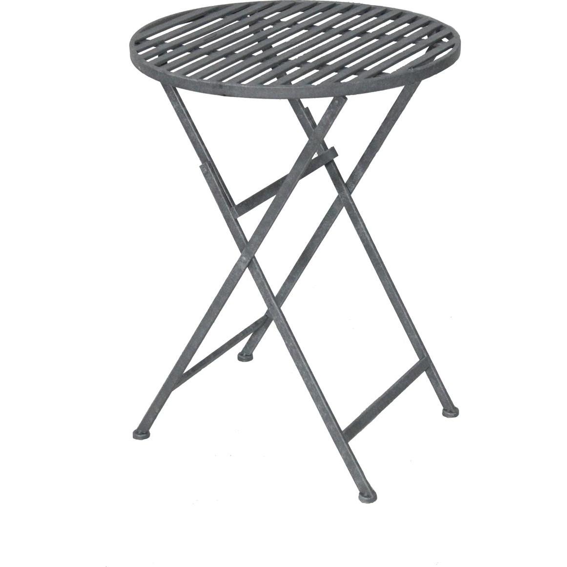 HTI-Line, Gartentisch + Balkontisch, Gartentisch rund Valentine Garden (60 cm)