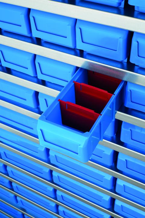 Actual product image Widmer Sichtlagerbox blau