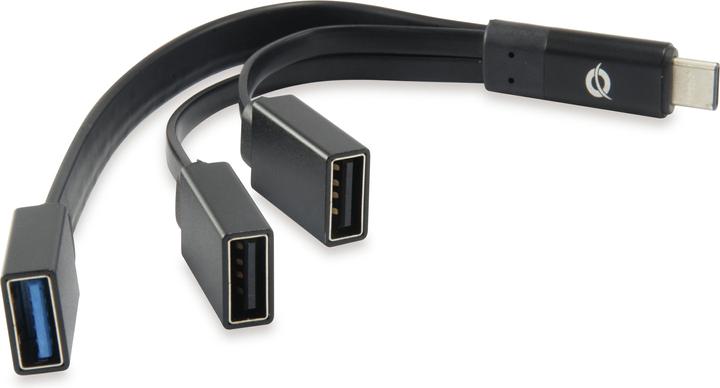 Image du produit Conceptronic Hubbies (USB-C, 3 ports)