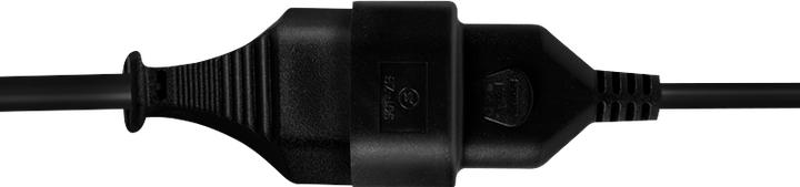 Produktbild LogiLink Netzkabelverlängerung (0.20 m, CEE 7/16)