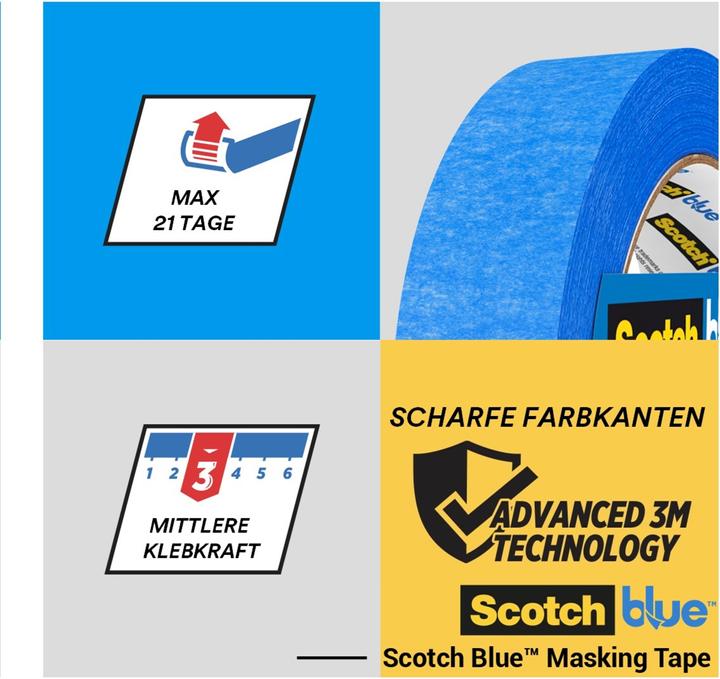Image du produit Scotch Ruban de masquage pour peintre Lignes nettes (24 mm)