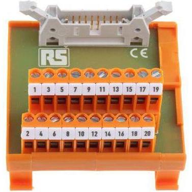 Rs Pro Schnittstelle Din-Schiene D-Sub 9-polig, Elektronikmodul