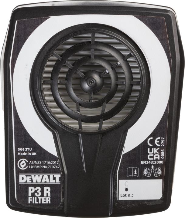 Actual product image DeWalt DXIR1P3 P3 R D - Feinstaubfilter 2 Stück (P3, 2x)