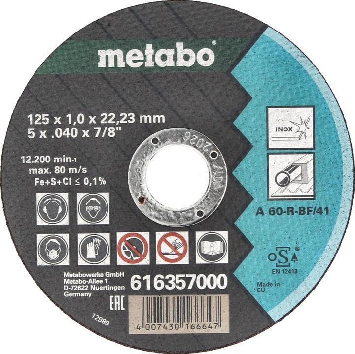 Image du produit Metabo Disques de coupe