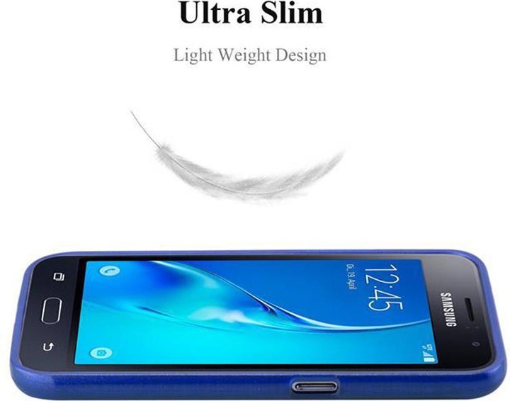 Immagine prodotto Cadorabo Copertura spazzolata in TPU (Samsung Galaxy J1 (2016))