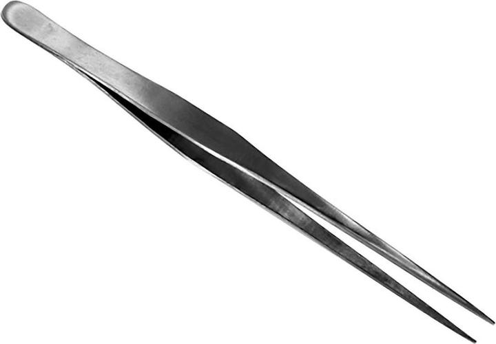Vallejo Straight Tip Stainless Steel Tweezers (175 mm) (T12008)