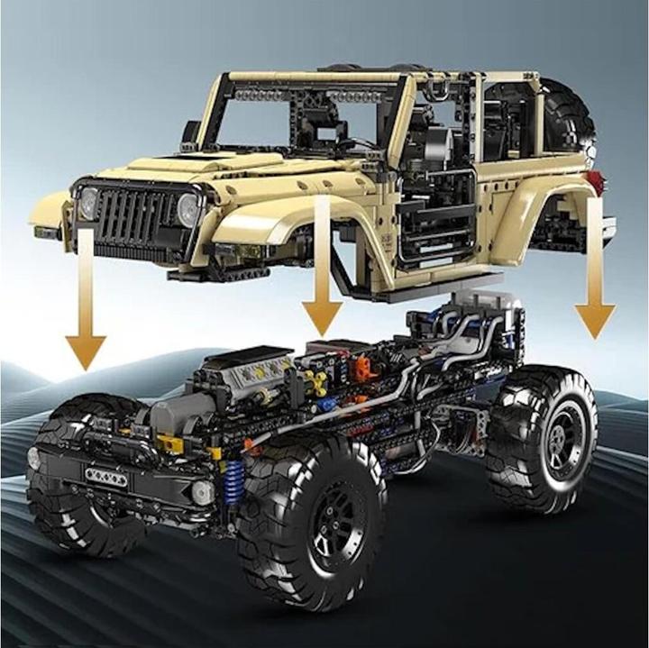 Actual product image Mould King Offroader Wrangler